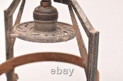 ATQ ART DECO Hanging Lamp Lantern Gothic Spanish Pedant Light Fixture VTG