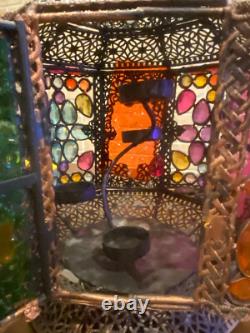 A Rare Monumental vintage Moroccan Lanterns