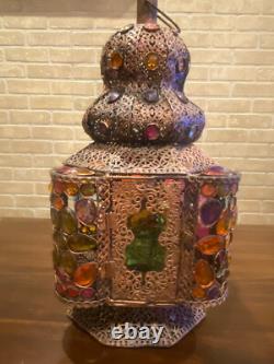 A Rare Monumental vintage Moroccan Lanterns