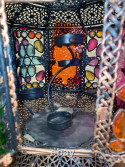A Rare Monumental vintage Moroccan Lanterns
