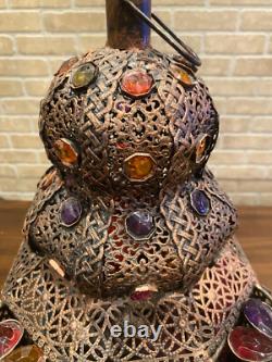 A Rare Monumental vintage Moroccan Lanterns