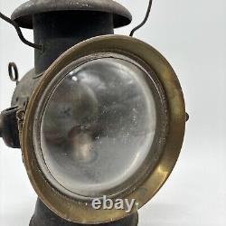 A Very Nice Antique Dietz Union Driving Lamp Lantern for Vintage Car Or Buggy