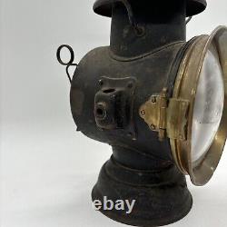 A Very Nice Antique Dietz Union Driving Lamp Lantern for Vintage Car Or Buggy