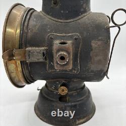A Very Nice Antique Dietz Union Driving Lamp Lantern for Vintage Car Or Buggy