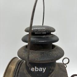 A Very Nice Antique Dietz Union Driving Lamp Lantern for Vintage Car Or Buggy