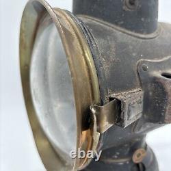 A Very Nice Antique Dietz Union Driving Lamp Lantern for Vintage Car Or Buggy