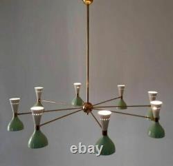 Aaed Italian Chandelier Style Mid Century 8 Arms Sputnik Ceiling Lights