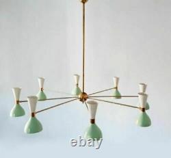 Aaed Italian Chandelier Style Mid Century 8 Arms Sputnik Ceiling Lights