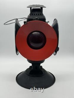 Adlake Antique Railroad Switch Lantern Non-Sweating Lamp, Chicago Not Restored