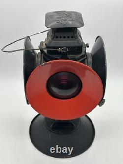 Adlake Antique Railroad Switch Lantern Non-Sweating Lamp, Chicago Not Restored