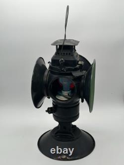 Adlake Antique Railroad Switch Lantern Non-Sweating Lamp, Chicago Not Restored