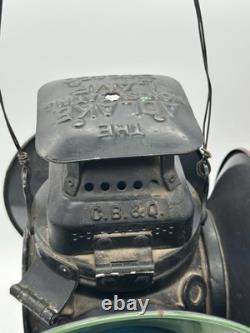 Adlake Antique Railroad Switch Lantern Non-Sweating Lamp, Chicago Not Restored