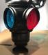 Adlake Lantern Caboose Railroad Light Fixture Chicago TP&W Vtg Antique USA #K58