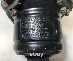 Adlake Lantern Caboose Railroad Light Fixture Chicago TP&W Vtg Antique USA #K58