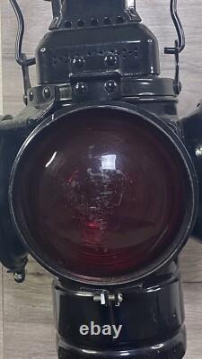 Adlake Non-Sweating Lamp Chicago 4 Way Switch Lantern With Light Vintage