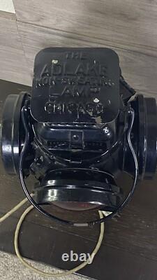 Adlake Non-Sweating Lamp Chicago 4 Way Switch Lantern With Light Vintage