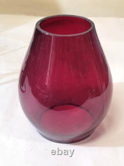 Adlake Reliable Keystone PS Pennsylvania System Antique Lantern & Red Globe