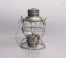 Adlake Vintage Pennsylvania Central System Keystone Railroad Lantern EX