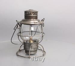 Adlake Vintage Pennsylvania Central System Keystone Railroad Lantern EX