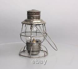 Adlake Vintage Pennsylvania Central System Keystone Railroad Lantern EX