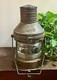 Ahoy! Vintage Anchor Brand Ships Lantern Lamp Great Color! Complete Original
