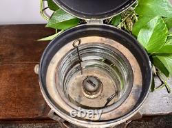 Ahoy! Vintage Anchor Brand Ships Lantern Lamp Great Color! Complete Original