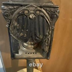 Amazing Beautiful Antique Single Carriage / Hearse Lantern Lamp