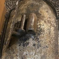 Amazing Beautiful Antique Single Carriage / Hearse Lantern Lamp