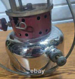 American Gas Machine Model 3016 Vintage Lantern Single mantle complete