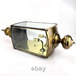 American Lantern 29 Light Fixture Wall Sconce Outdoor Antique Brass Vintage 109