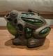 AntiqueFrog Garden Lantern Cast Iron Glass