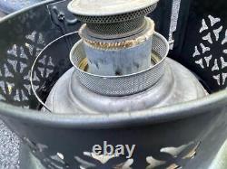 Antique 1527 Perfection Oil Kerosene Glass Parlor Cabin Heater Stove Lantern VG