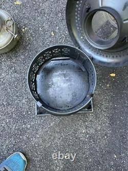 Antique 1527 Perfection Oil Kerosene Glass Parlor Cabin Heater Stove Lantern VG