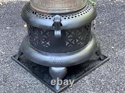Antique 1527 Perfection Oil Kerosene Glass Parlor Cabin Heater Stove Lantern VG