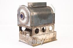 Antique 1800s French Made Magic Lantern Slide Projector with Gas Lamp V17