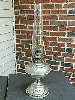Antique 1895 Bradley Hubbard B&H Oil Lamp Lantern Complete & Working