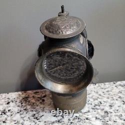 Antique 1899 The Badger Brass Mfg Co. Solar Bicycle/Motorcycle Lamp Lantern