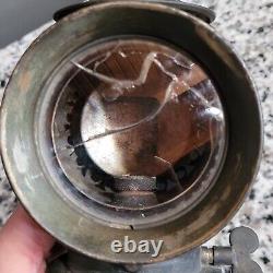Antique 1899 The Badger Brass Mfg Co. Solar Bicycle/Motorcycle Lamp Lantern