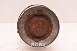 Antique 1906 TL Moore Elgin Raiload Santa Fe Lantern Wooden Handle AT & SF RR