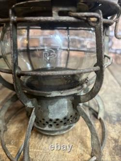 Antique 1925 Armspear Manufacturing Co New York LIRR Train Lantern R. R