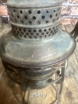 Antique 1925 Armspear Manufacturing Co New York LIRR Train Lantern R. R