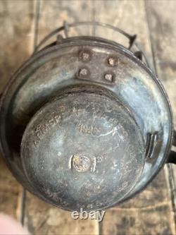 Antique 1925 Armspear Manufacturing Co New York LIRR Train Lantern R. R