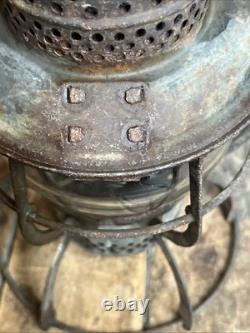 Antique 1925 Armspear Manufacturing Co New York LIRR Train Lantern R. R