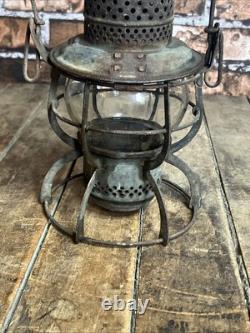 Antique 1925 Armspear Manufacturing Co New York LIRR Train Lantern R. R