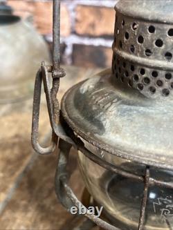 Antique 1925 Armspear Manufacturing Co New York LIRR Train Lantern R. R