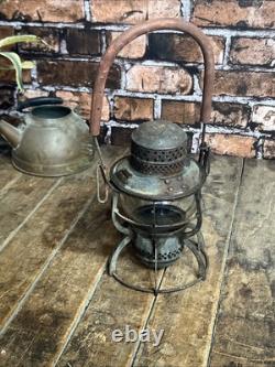 Antique 1925 Armspear Manufacturing Co New York LIRR Train Lantern R. R
