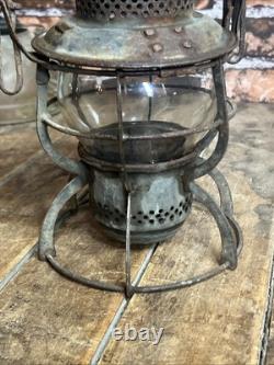 Antique 1925 Armspear Manufacturing Co New York LIRR Train Lantern R. R