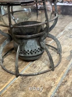 Antique 1925 Armspear Manufacturing Co New York LIRR Train Lantern R. R