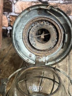 Antique 1925 Armspear Manufacturing Co New York LIRR Train Lantern R. R