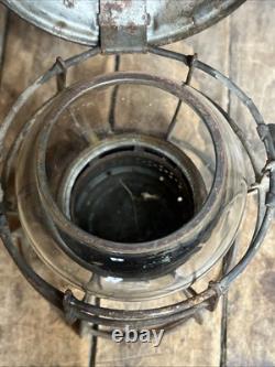Antique 1925 Armspear Manufacturing Co New York LIRR Train Lantern R. R